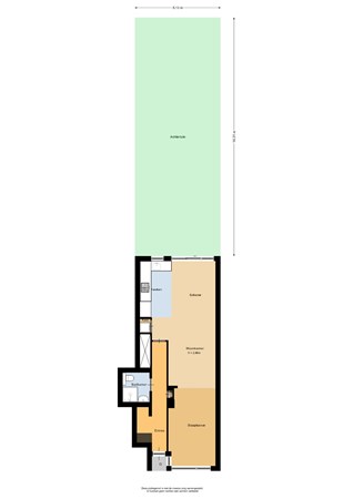 Floorplan - Noorderhavenkade 61A, 3039 RH Rotterdam